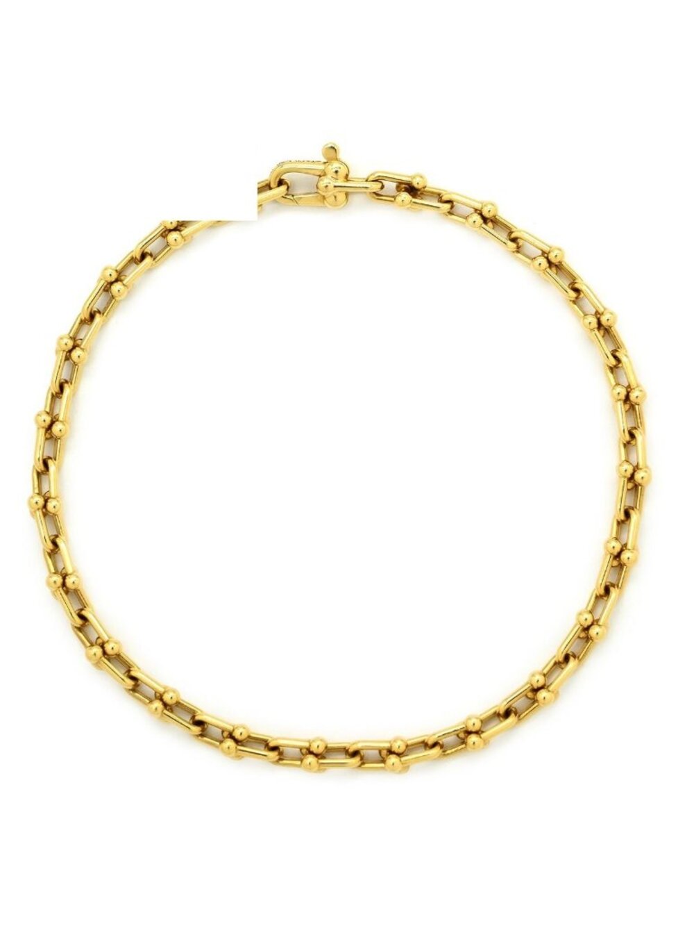 Tiffany & Co Bracelet HardWear Micro Link Large Yellow Gold T&Co YG Chain